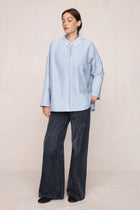 FREDDY SHIRT - CHARCOAL STRIPE