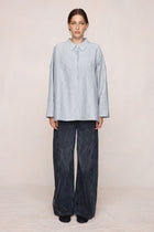 FREDDY SHIRT - CHARCOAL STRIPE