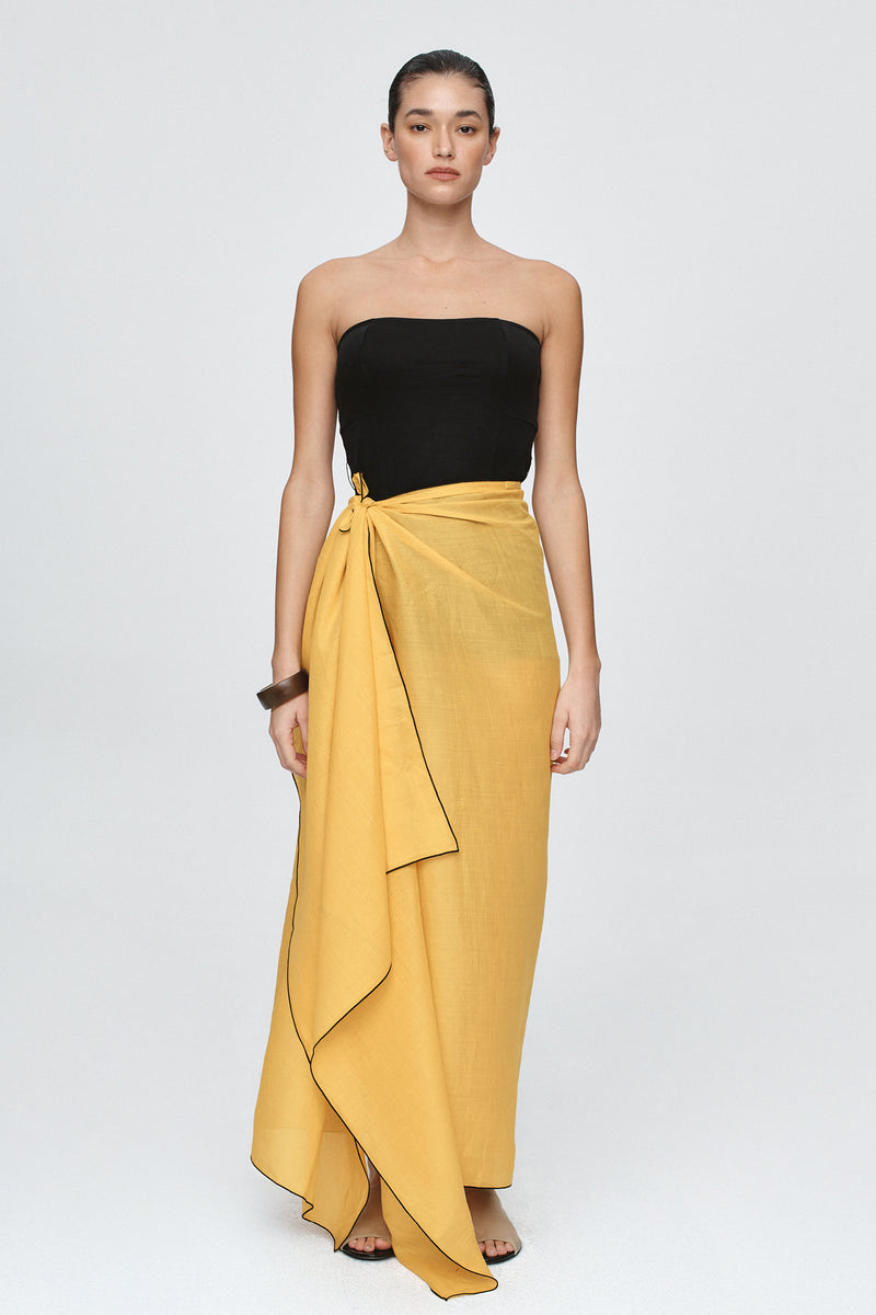 HATTIE SARONG - MARIGOLD