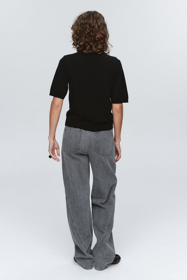 HUGO CARDIGAN - BLACK