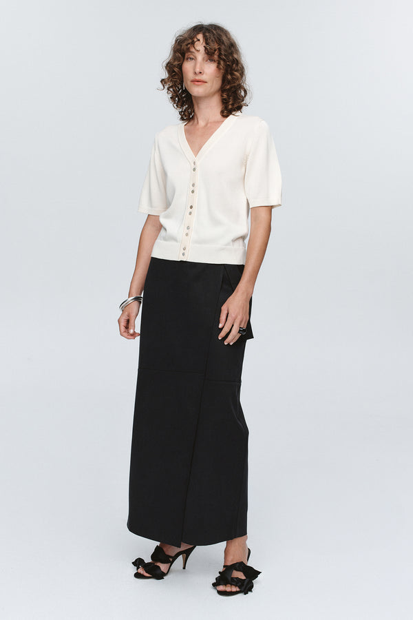 HUGO CARDIGAN - IVORY
