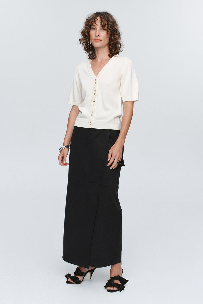 HUGO CARDIGAN - IVORY