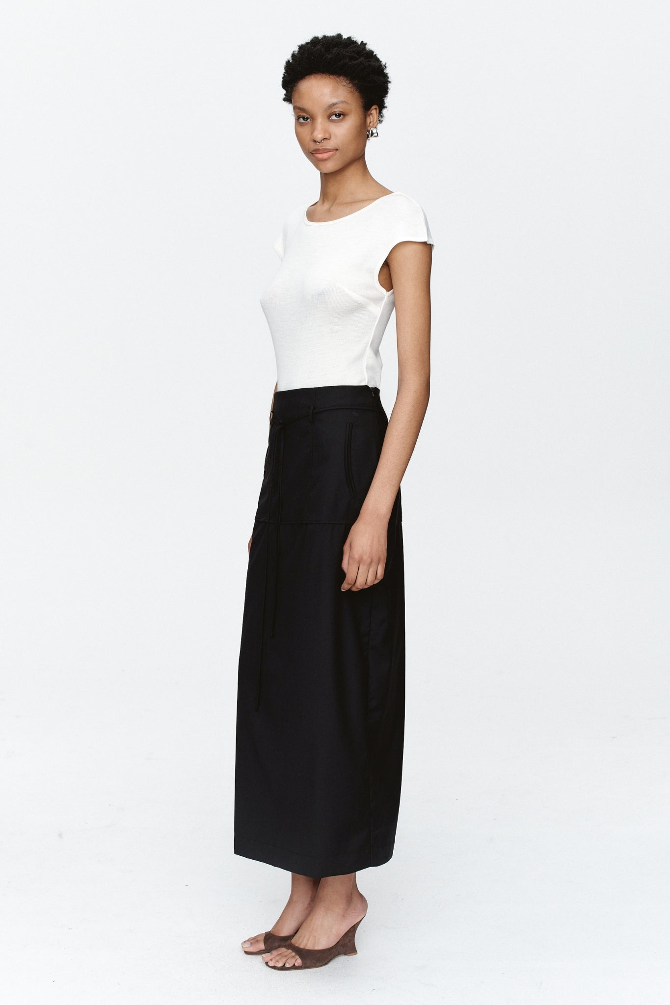 BERTIE SKIRT - BLACK