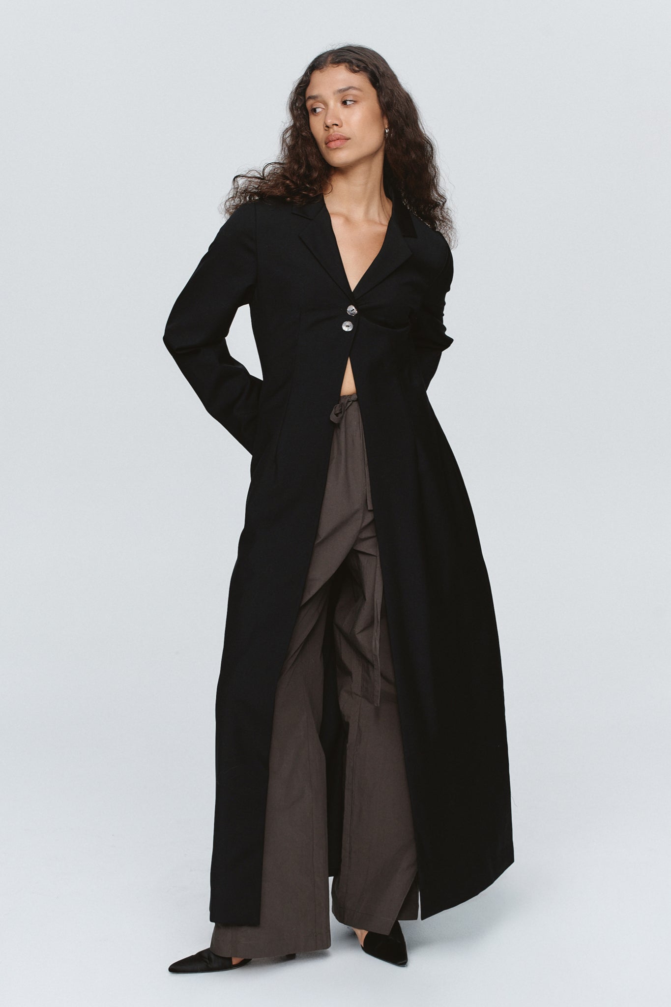 JAMES COAT - BLACK