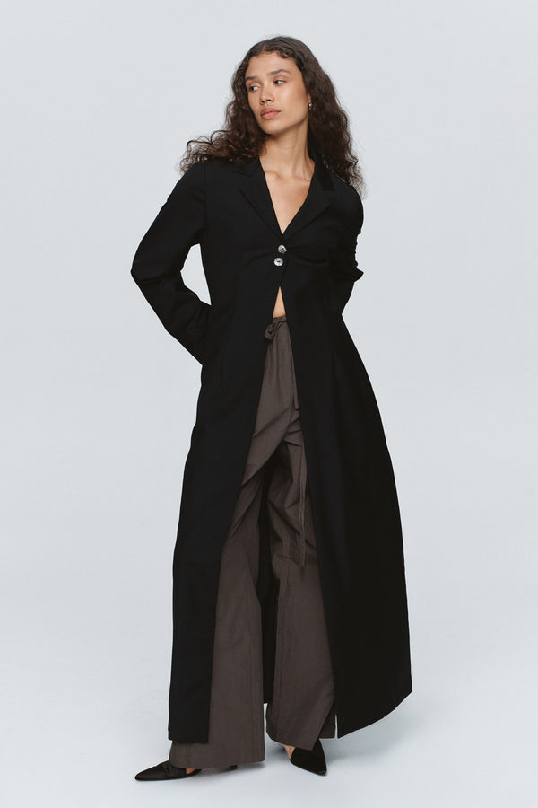 JAMES COAT - BLACK