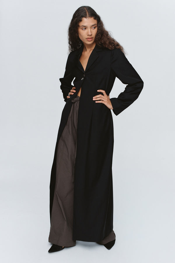 JAMES COAT - BLACK