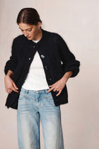 JASPER CARDIGAN - BLACK