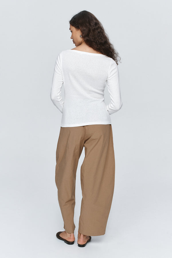 JILL TOP - IVORY