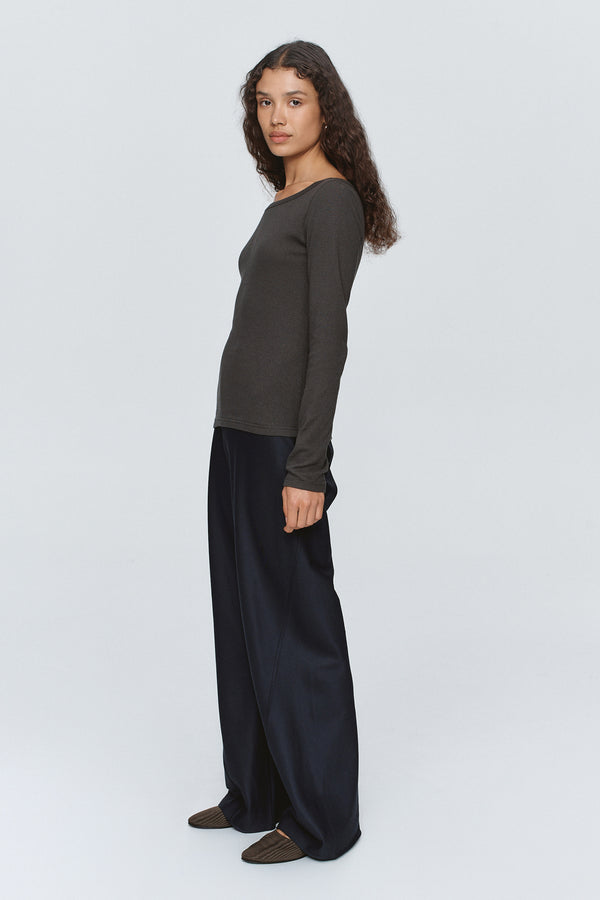 JILL TOP - TRUFFLE