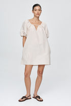 KENDRA MINI DRESS - CASHEW