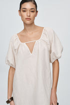 KENDRA MINI DRESS - CASHEW