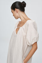 KENDRA MINI DRESS - CASHEW