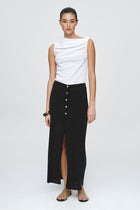LOUELLA SKIRT - BLACK