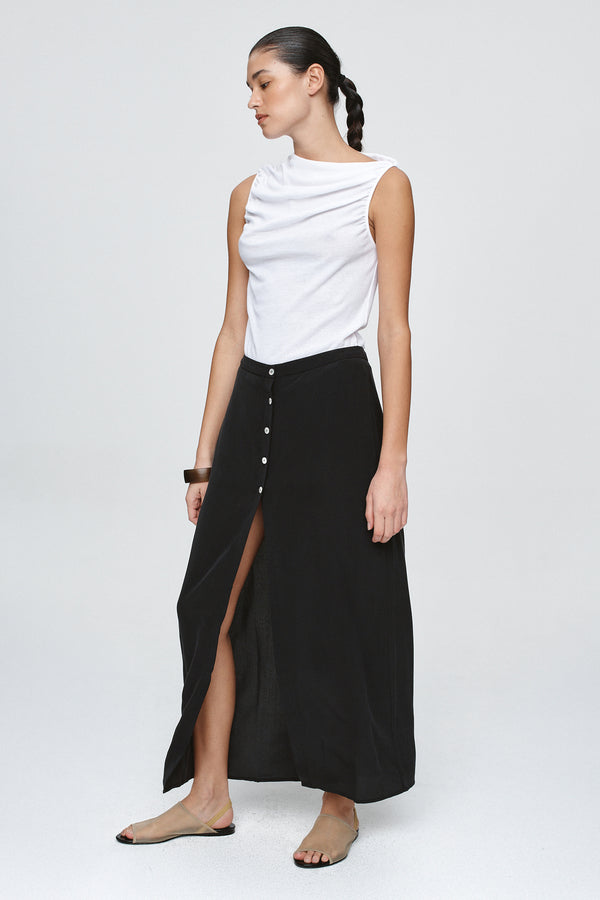 LOUELLA SKIRT - BLACK