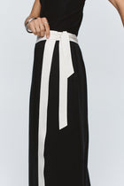 LUISA SKIRT - BLACK/IVORY