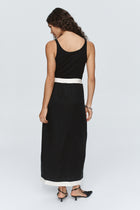 LUISA SKIRT - BLACK/IVORY