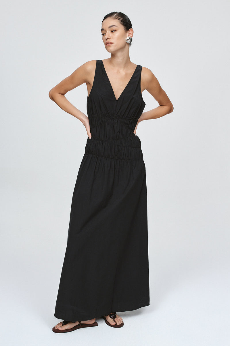 LYAM DRESS - BLACK