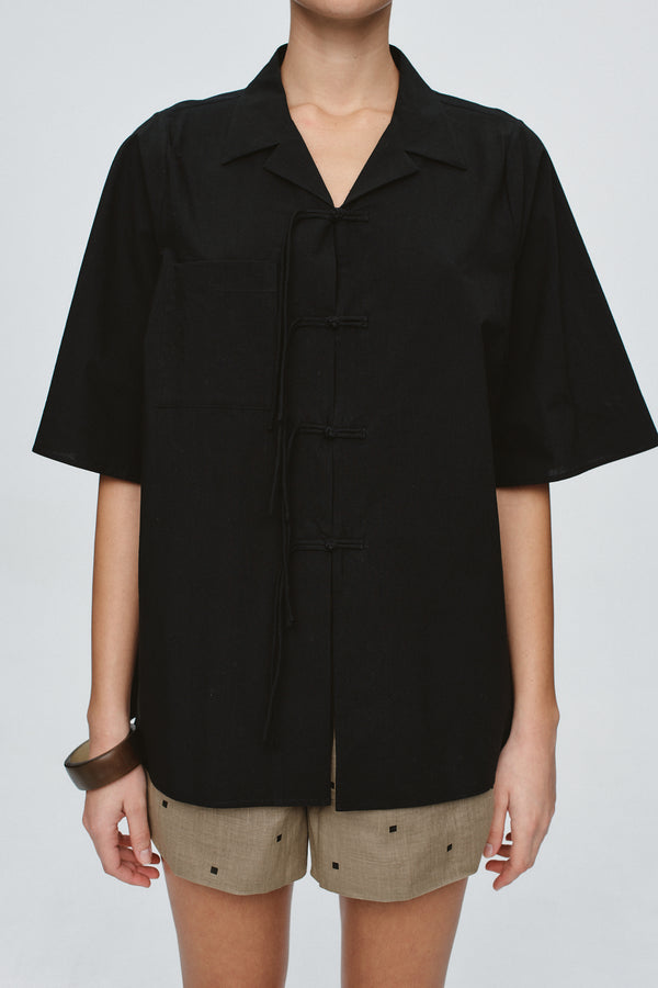 MIRA SHIRT - BLACK