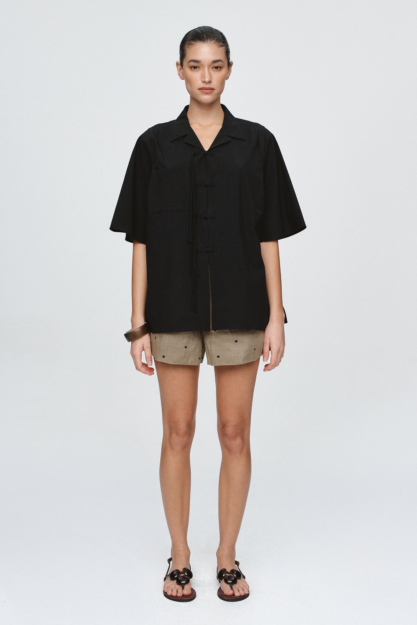 MIRA SHIRT - BLACK