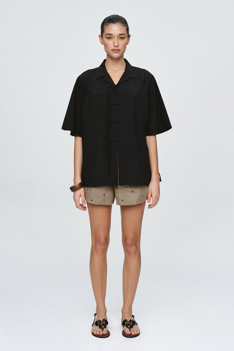 MIRA SHIRT - BLACK