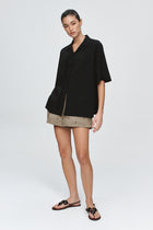 MIRA SHIRT - BLACK