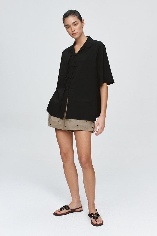 MIRA SHIRT - BLACK