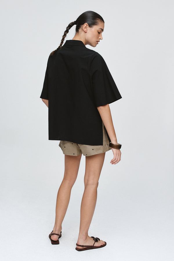 MIRA SHIRT - BLACK