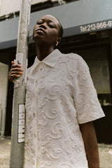 LUCIANA SHIRT - IVORY