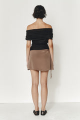 BIA SKIRT - NOUGAT