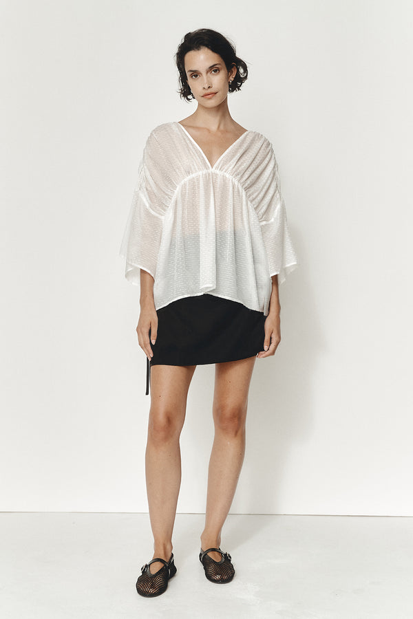 FRANCINE TOP - IVORY