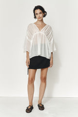FRANCINE TOP - IVORY
