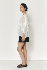 FRANCINE TOP - IVORY
