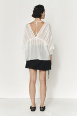 FRANCINE TOP - IVORY
