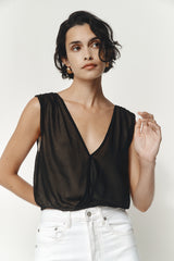 LUCA TOP - BLACK