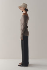 YIN JUMPER - BROWNSTONE