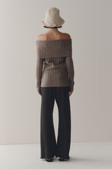 YIN JUMPER - BROWNSTONE