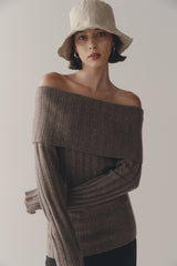 YIN JUMPER - BROWNSTONE