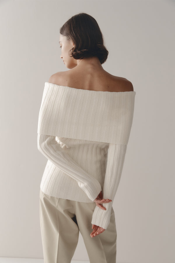 YIN JUMPER - IVORY