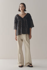 FRANCINE TOP - LEAF
