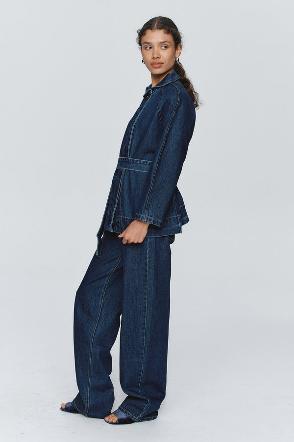 ODA JACKET - WASHED INDIGO