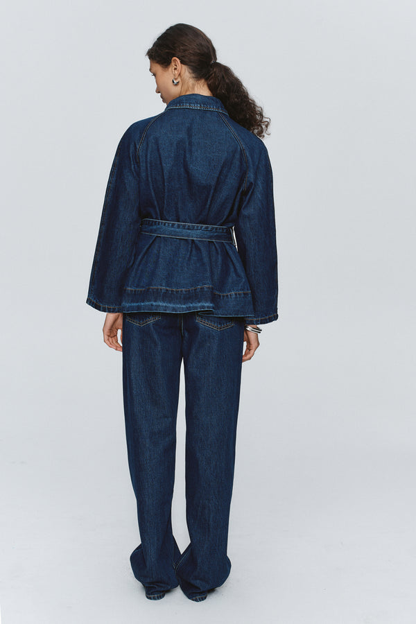 ODA JACKET - WASHED INDIGO