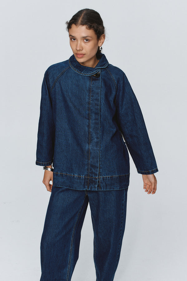 ODA JACKET - WASHED INDIGO
