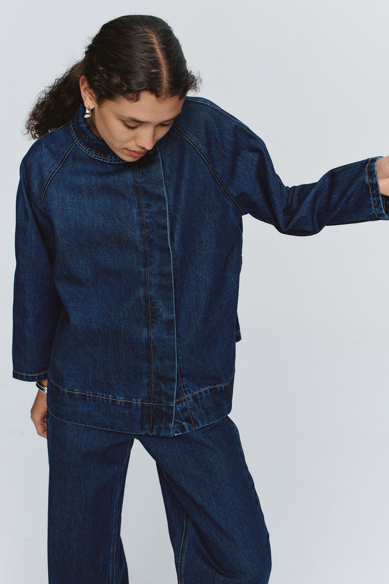 ODA JACKET - WASHED INDIGO
