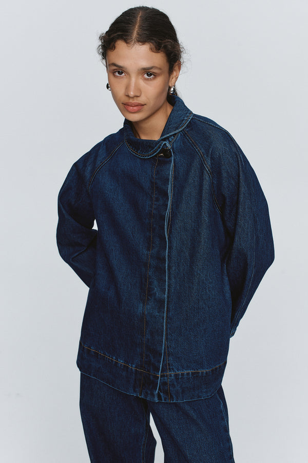 ODA JACKET - WASHED INDIGO