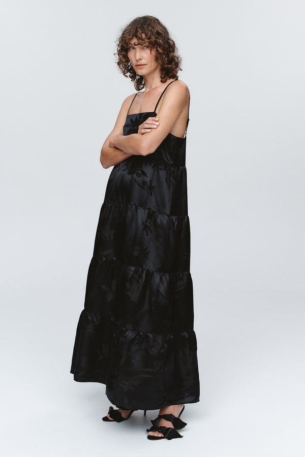 OPHELIA DRESS - BLACK