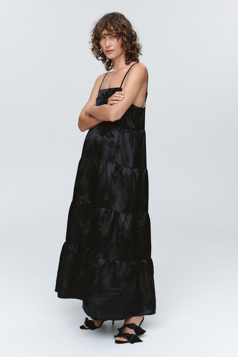 OPHELIA DRESS - BLACK