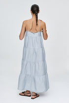 OPHELIA DRESS - BLEU STRIPE