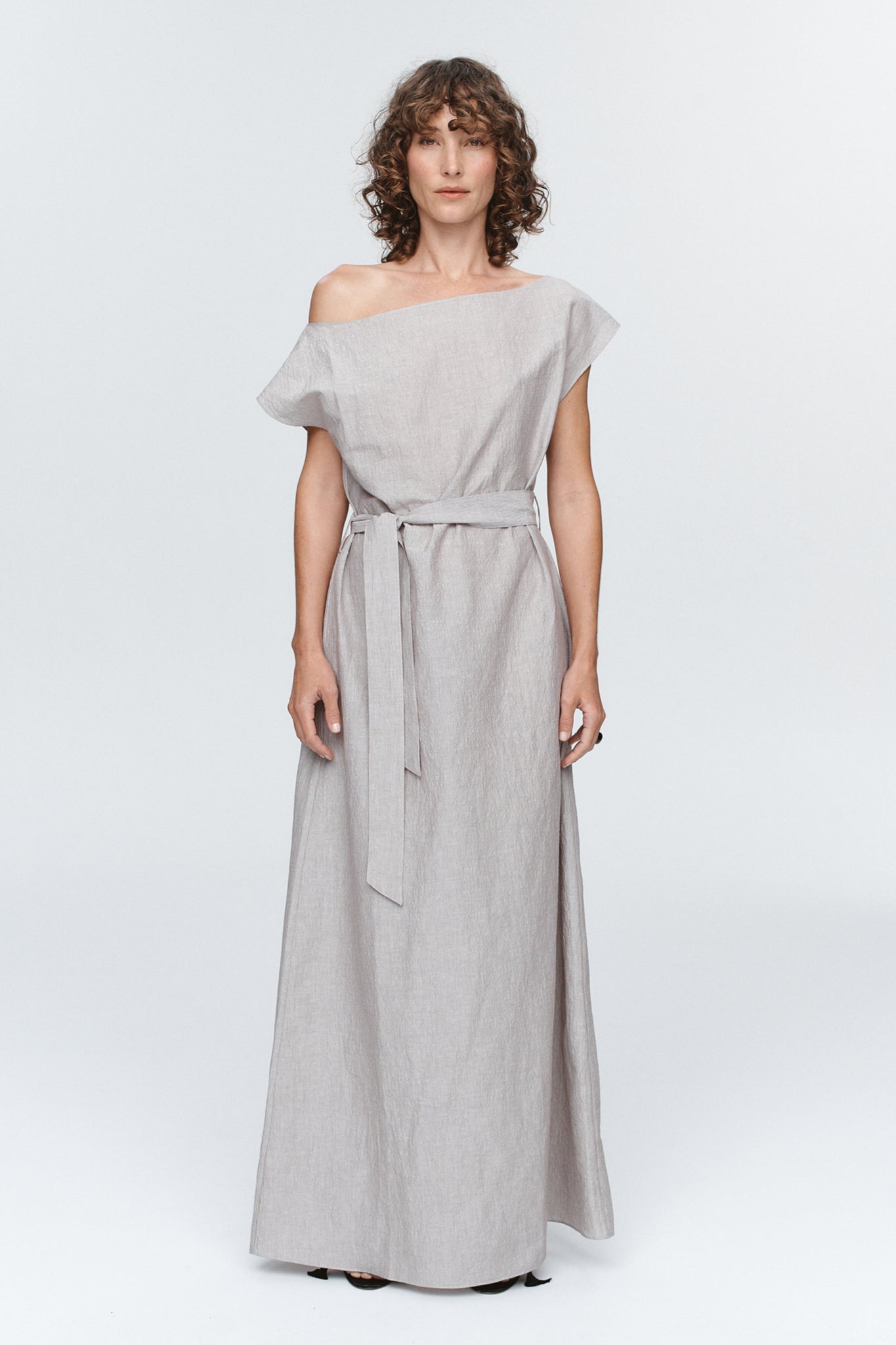 OSCAR DRESS - CHOCOLATE STRIPE