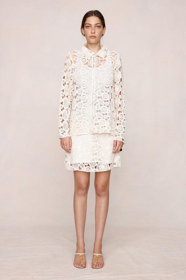 PIERRE SKIRT - NATURAL