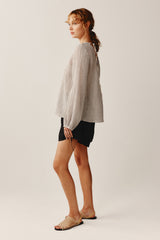 EVERLY TOP - PUMICE